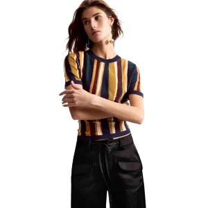 Desigual T-Shirt DISEGNATA DA MR. CHRISTIAN LACROIX maniche corte Donna 26SWTK55