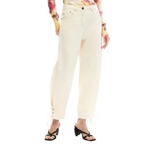 Desigual Pantaloni BALLON LUNGHI CON FIOCCO Donna 26SWPW24