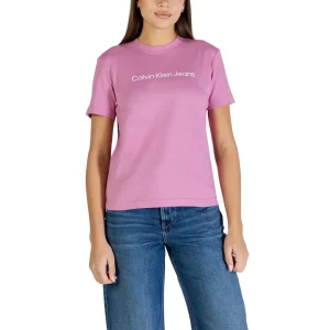 Calvin Klein Jeans T-Shirt A- INST. LOGO CLASSI maniche corte Donna LV047C912G