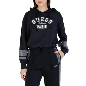 Guess Active Felpa con Cappuccio BERTHE HOODIE SWEATSHIRT Donna V6RQ02 KCAY2