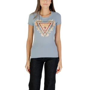 Guess T-Shirt FLORALES LOGO maniche corte Donna W5YI08 J1314