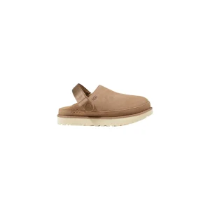 Ugg Ciabatte Donna Beige Monocromo Suola Gomma Poliestere 100% Primavera Estate 1138252
