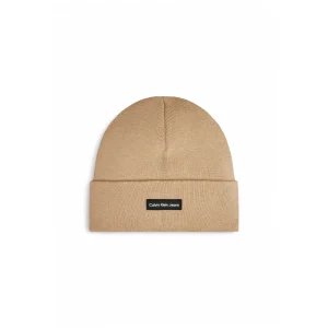 Calvin Klein Cappello Uomo Beige 100% Poliestere Baseball Cap Autunno/Inverno K50K512142
