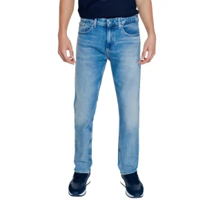 Tommy Hilfiger Jeans Jeans Uomo Blu Cotone 99% Lycra 1% Autunno Inverno DM0DM19346