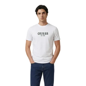 Guess T-Shirt LOGO CONTRAST STIT maniche corte Uomo M6GI16 K3032