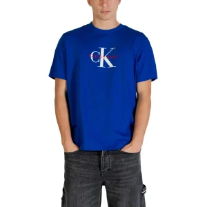 Calvin Klein Jeans T-Shirt Con Monogramma Logo maniche corte Uomo LV04RB862G