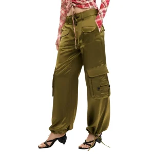 Desigual Pantaloni CARGO SATINATO Donna 26SWPW48