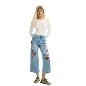 Desigual Jeans MICKEY MOUSE™ CUORI Donna 26SWDD16