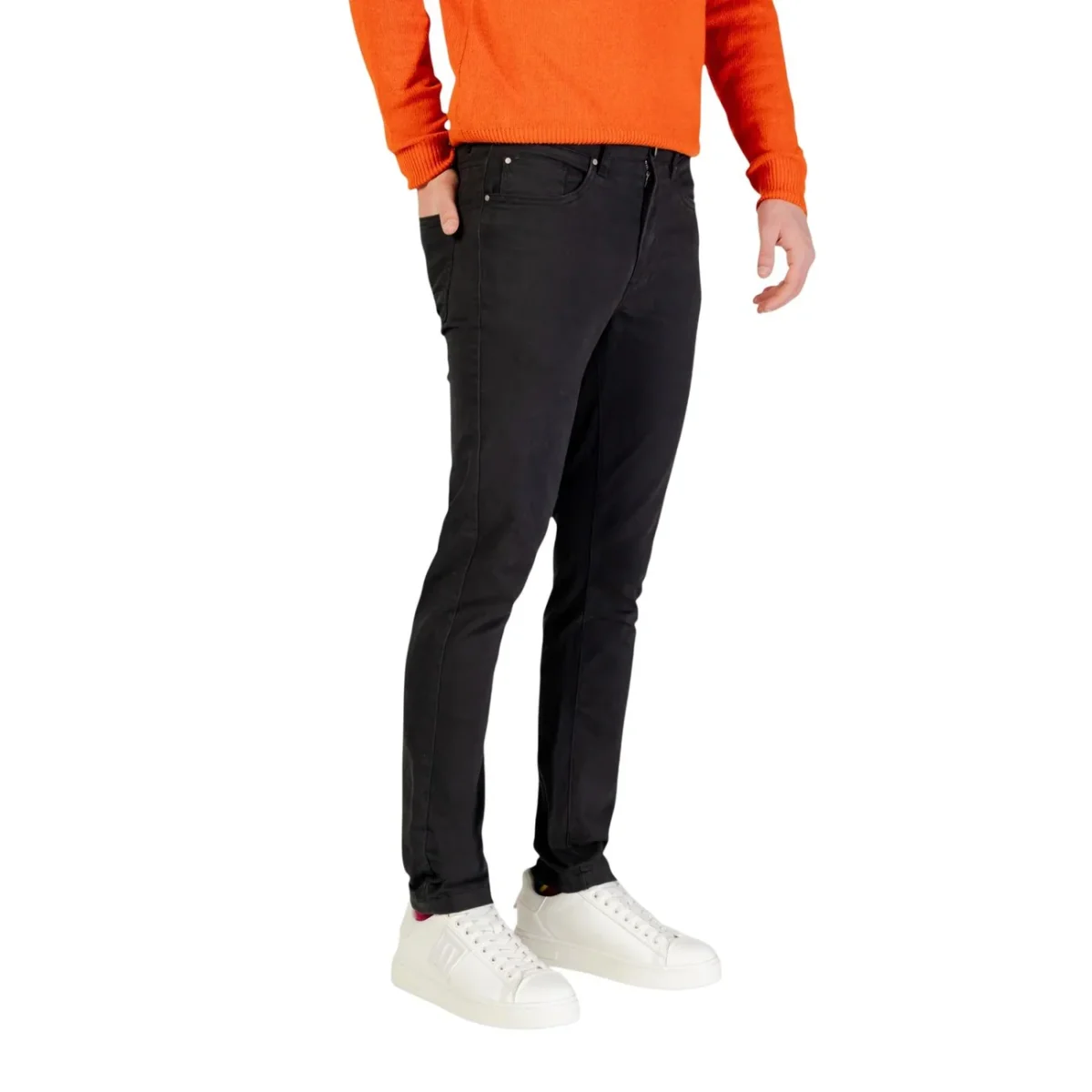 Borghese Pantaloni slim CINQUE TASCHE Uomo 3WPAZ3 TW-31 - immagine 4