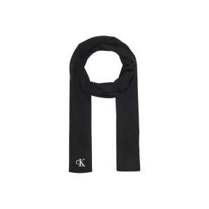 Calvin Klein Sciarpa Uomo Nera in Viscosa Premium Dimensioni 198 cm Autunno/Inverno LV04D8021G