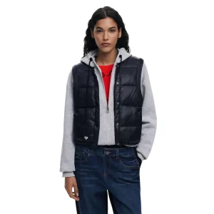 Desigual Felpa ABBINATA A GILET IMBOTTITO Donna 25WWSK05