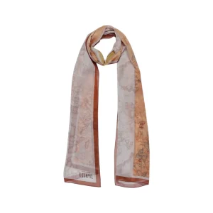 Alviero Martini Prima Classe Sciarpa Donna Beige 100% Poliestere Autunno/Inverno LM S553 MIXG