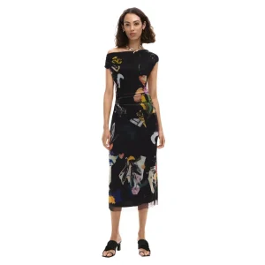 Desigual Abito midi COLLAGE Donna 26SWVK29
