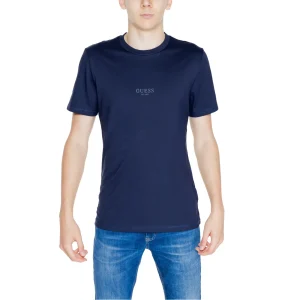 Guess T-Shirt LOGO PICCOLO maniche corte Uomo M2YI72 I3Z14