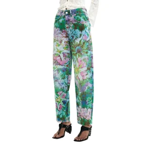 Desigual Jeans baggy GIARDINO SELVAGGIO Donna 26SWDD17