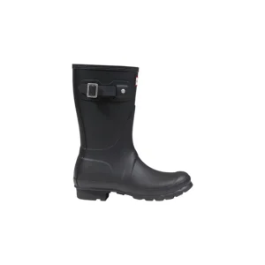 Hunter Stivaletti Donna Nero Monocromo Suola Gomma Poliestere 100% Autunno Inverno WFS1000RMA