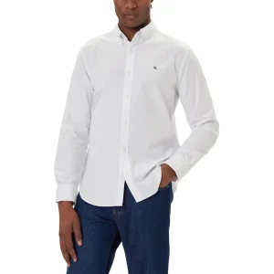 Calvin Klein Jeans Camicia Oxford Classic Uomo Manica Lunga LV140EM125