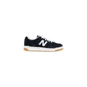 New Balance 480 Sneakers Donna Nere in Pelle 90% e Gomma 10% Basse Heritage Basketball Autunno/Inverno GSB480