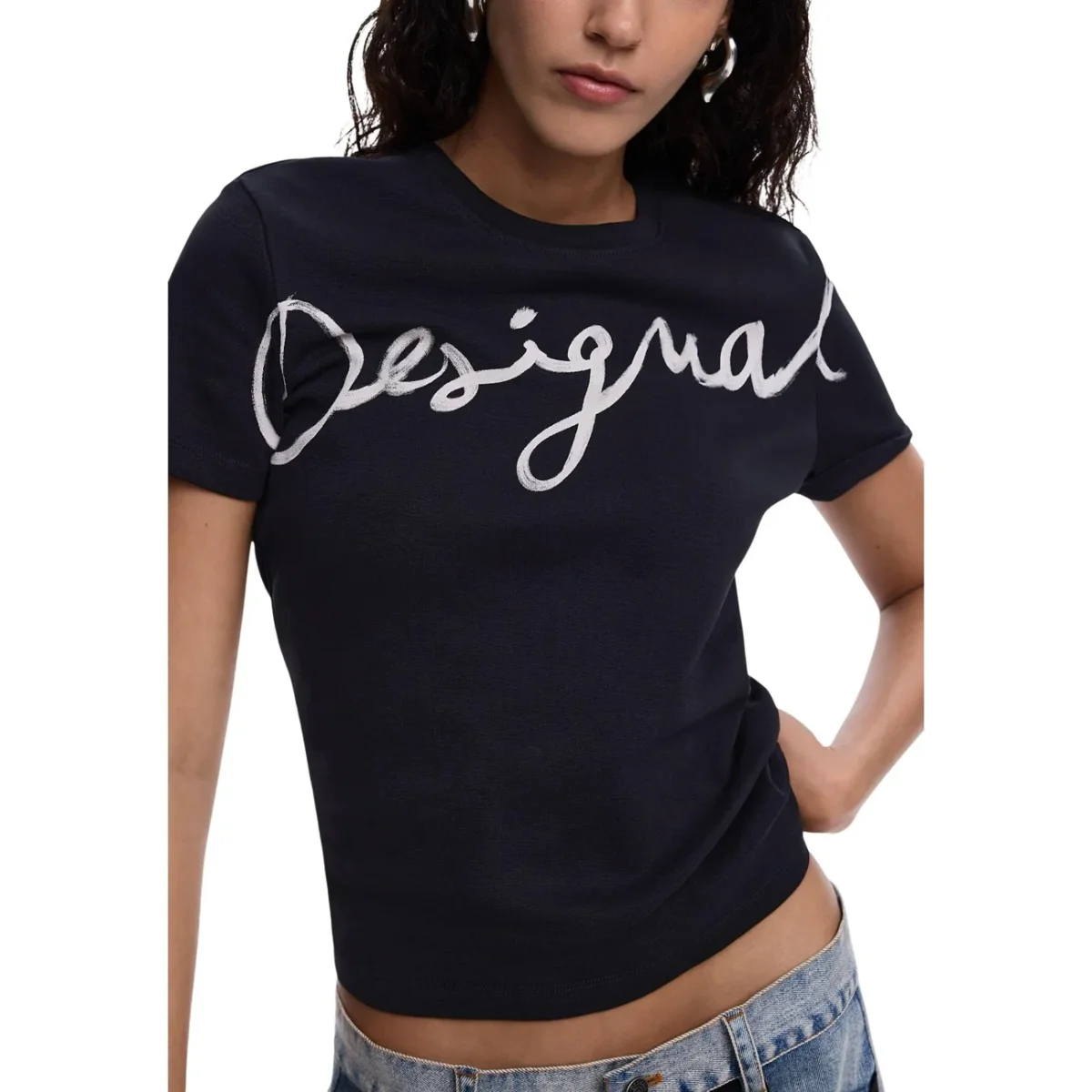 Desigual T-Shirt TS FLORENCIA Donna Maniche Corte 26SWTK07 - immagine 3