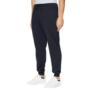 Tommy Hilfiger Pantaloni Sportivi Uomo Blu con Lacci - Pantalone Cotone Tasche Anteriori