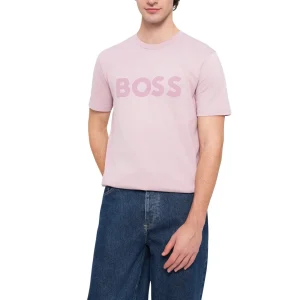 Boss T-Shirt con stampa THINKING Uomo Manica Corta 50481923