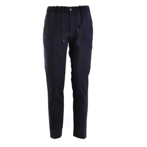 Rrd Pantaloni Uomo Blu Zip e Bottone Tasche Anteriori 79% Poliammide 21% Elastan Primavera/Estate V_31987