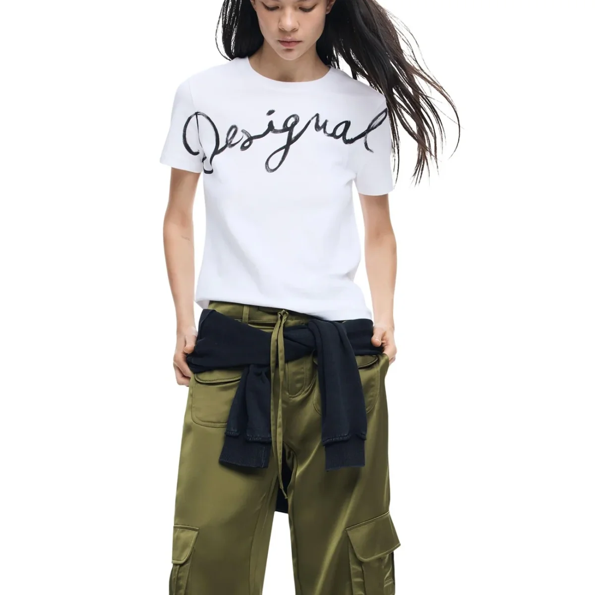 Desigual T-Shirt TS FLORENCIA Donna Maniche Corte 26SWTK07 - immagine 5