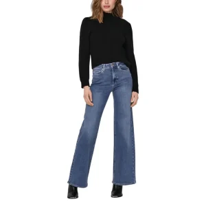 Only Jeans a zampa e bootcut ONLMADISON BLUSH HW WIDE DNM DOT372 NOOS Donna 15282980