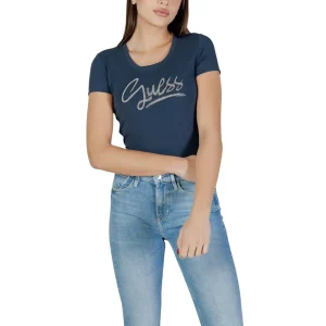 Guess T-Shirt SS CN GUESS SCRIPT TEE manica corta Donna W6RI24 J1314