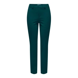 Only Pantaloni Donna Verde Monocromo 94% Poliestere 6% Elastan Primavera/Estate 15304634