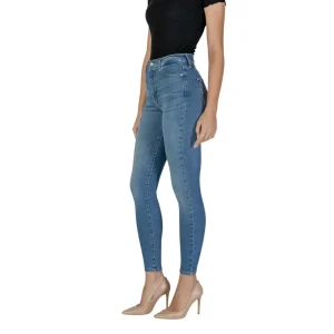 Tommy Hilfiger Jeans Jeans Donna Azzurro Cotone 94% Elastomultiestere 4% Lycra 2% DW0DW20223